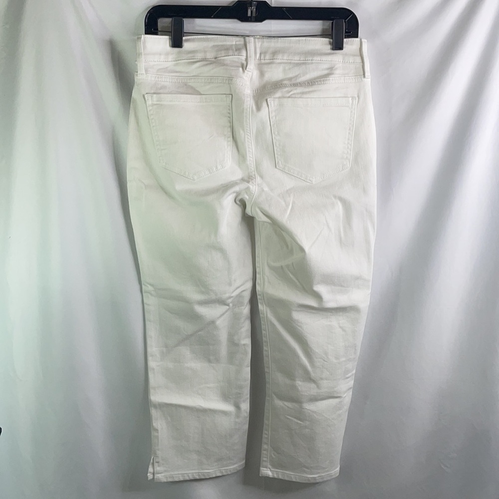 NYDJ Cool Embrace “Lifttuck technology”White Crop Jeans. Excellent condition - Picture 2 of 2